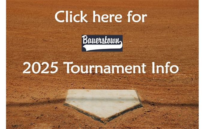 2025 Tournaments Set!