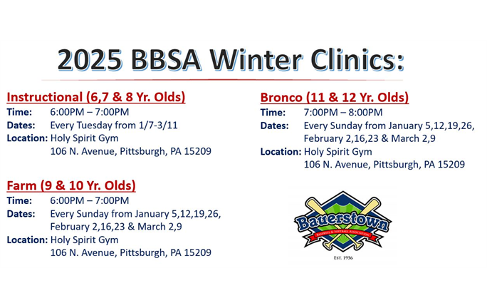 Winter Clinics